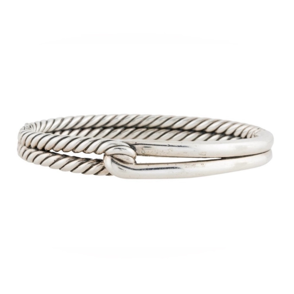 David Yurman Single Loop Labyrinth Bracelet Sterling 925 size Small